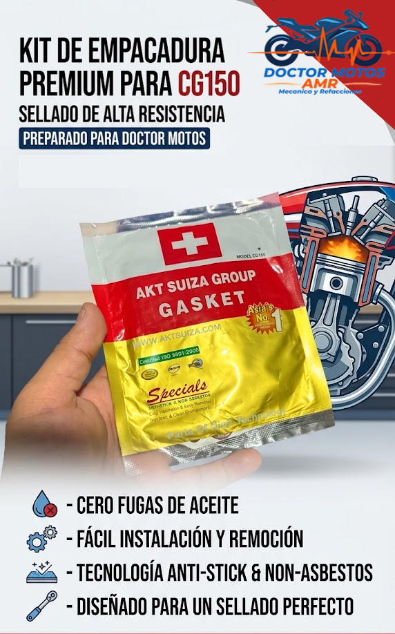 Kit de Empacadura Premium CG150